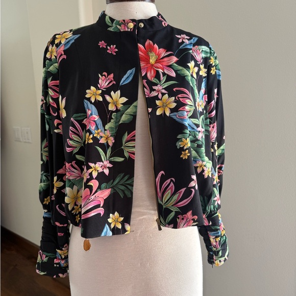 Zara Jackets & Blazers - Zara Black Bomber Jacket with Tailored Fit